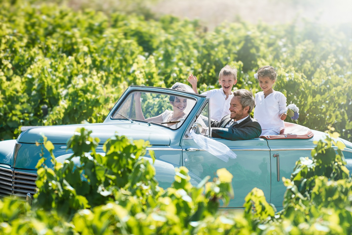 voiture de ceremonie vintage